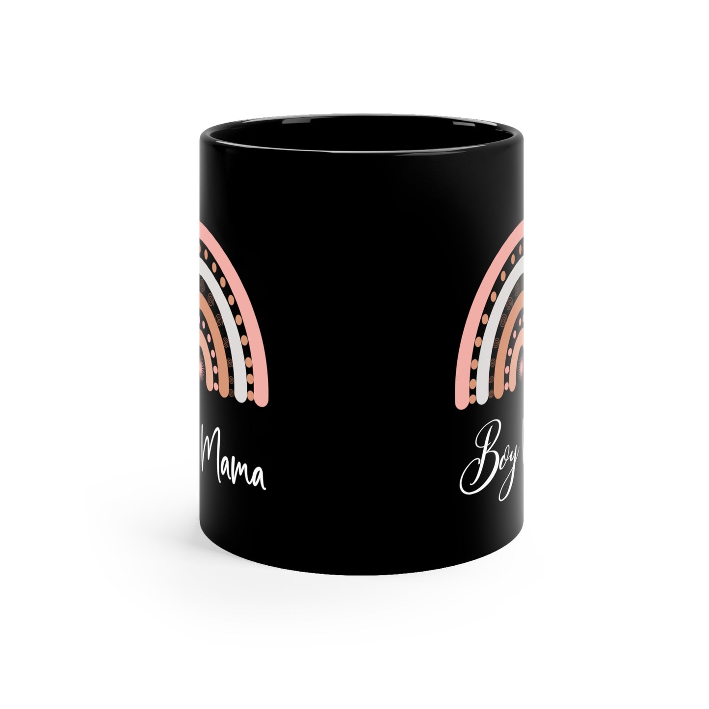 Boy mama Black Mug 11oz