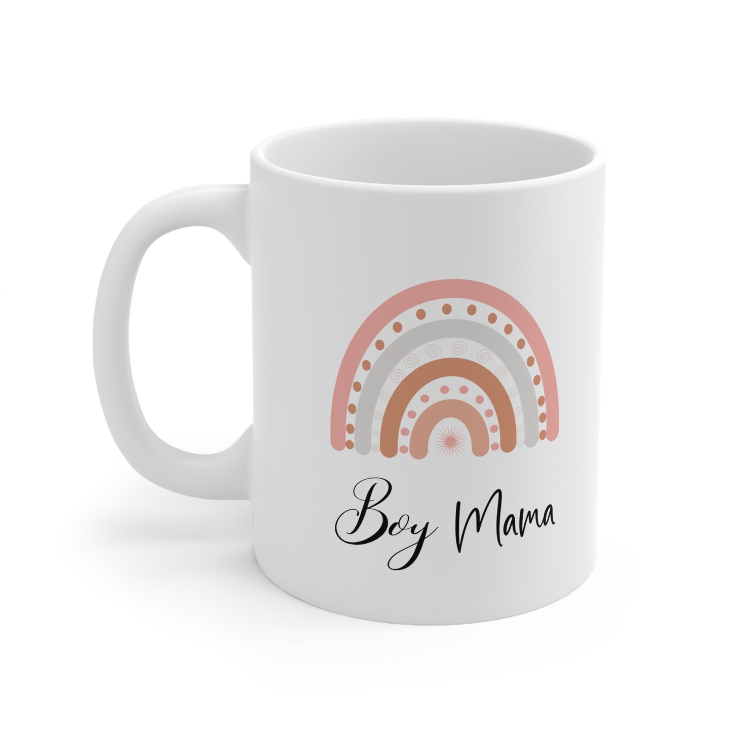 Boy mama white Mug 11oz