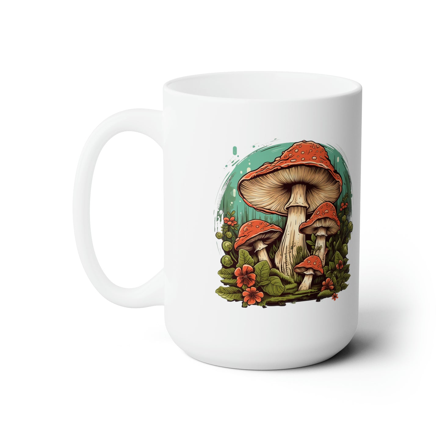 Aesthetic Goblincore White Mug 15oz