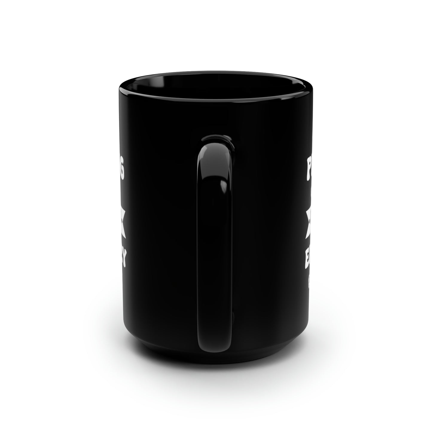 A Lakh of planning Black 15oz Mug
