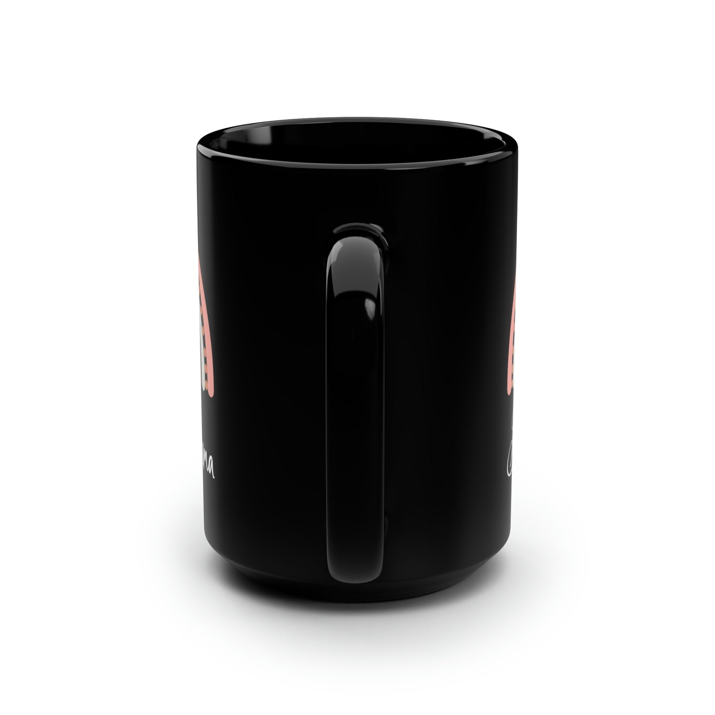 Boy mama Black Mug 15oz
