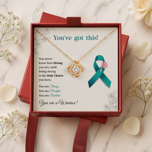 You’ve Got This Warrior Necklace Strength & Encouragement Gift for Her