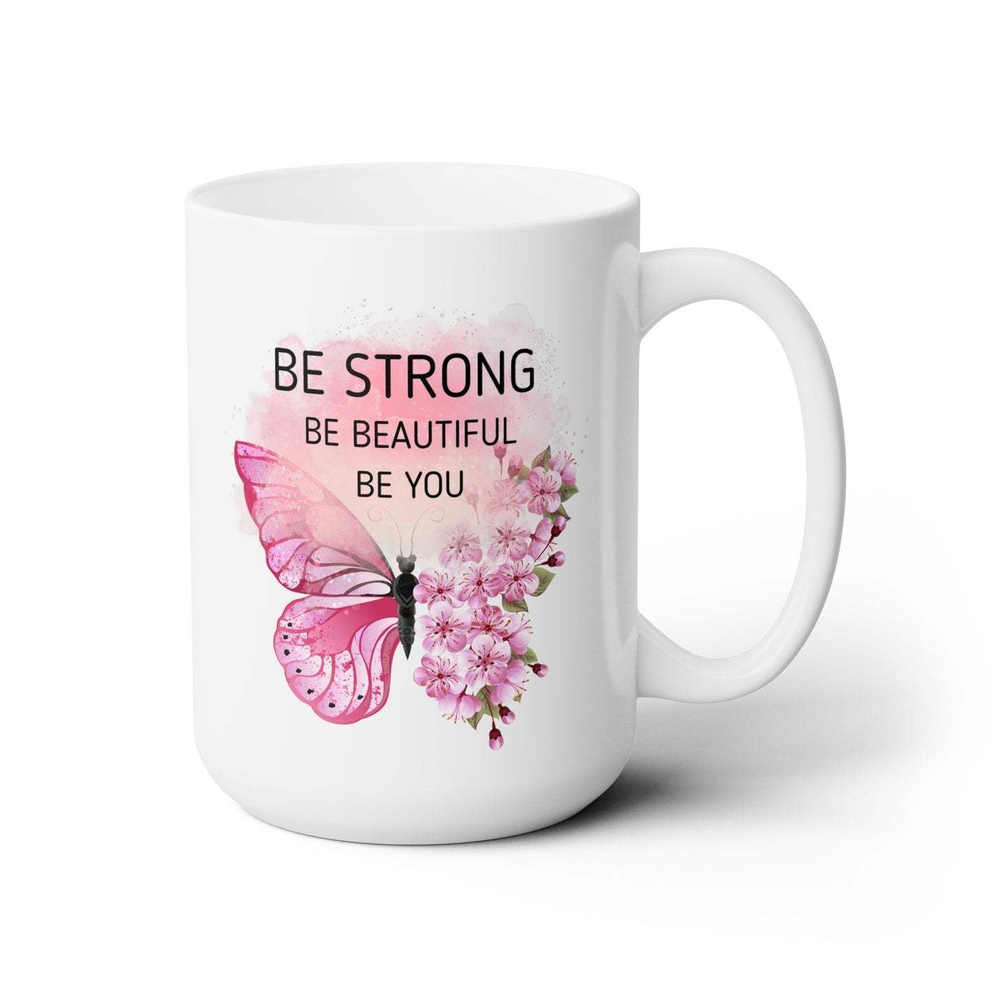 Be strong white 15oz Mug