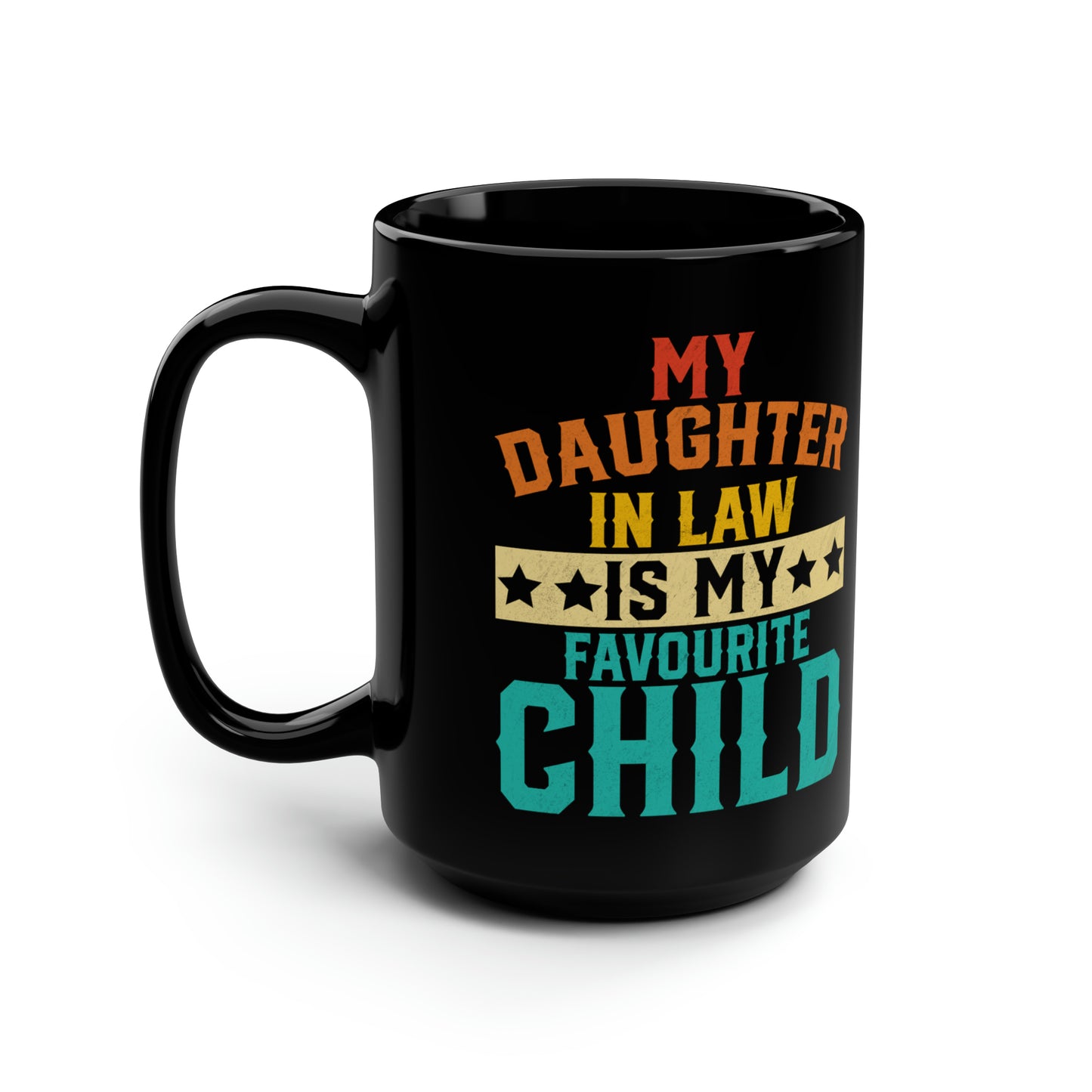 Black Mug, 15oz