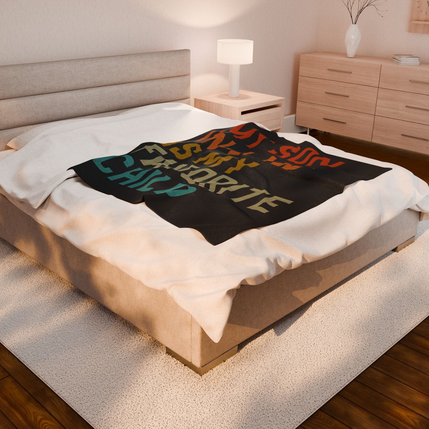 Funny Son-in-Law Blanket – Soft Throw Blanket Gift for Birthday, Christmas, Father's Day