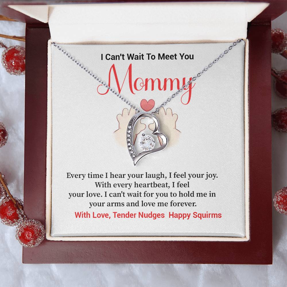 Baby Bump to Mommy Necklace – Heartfelt Gift Box