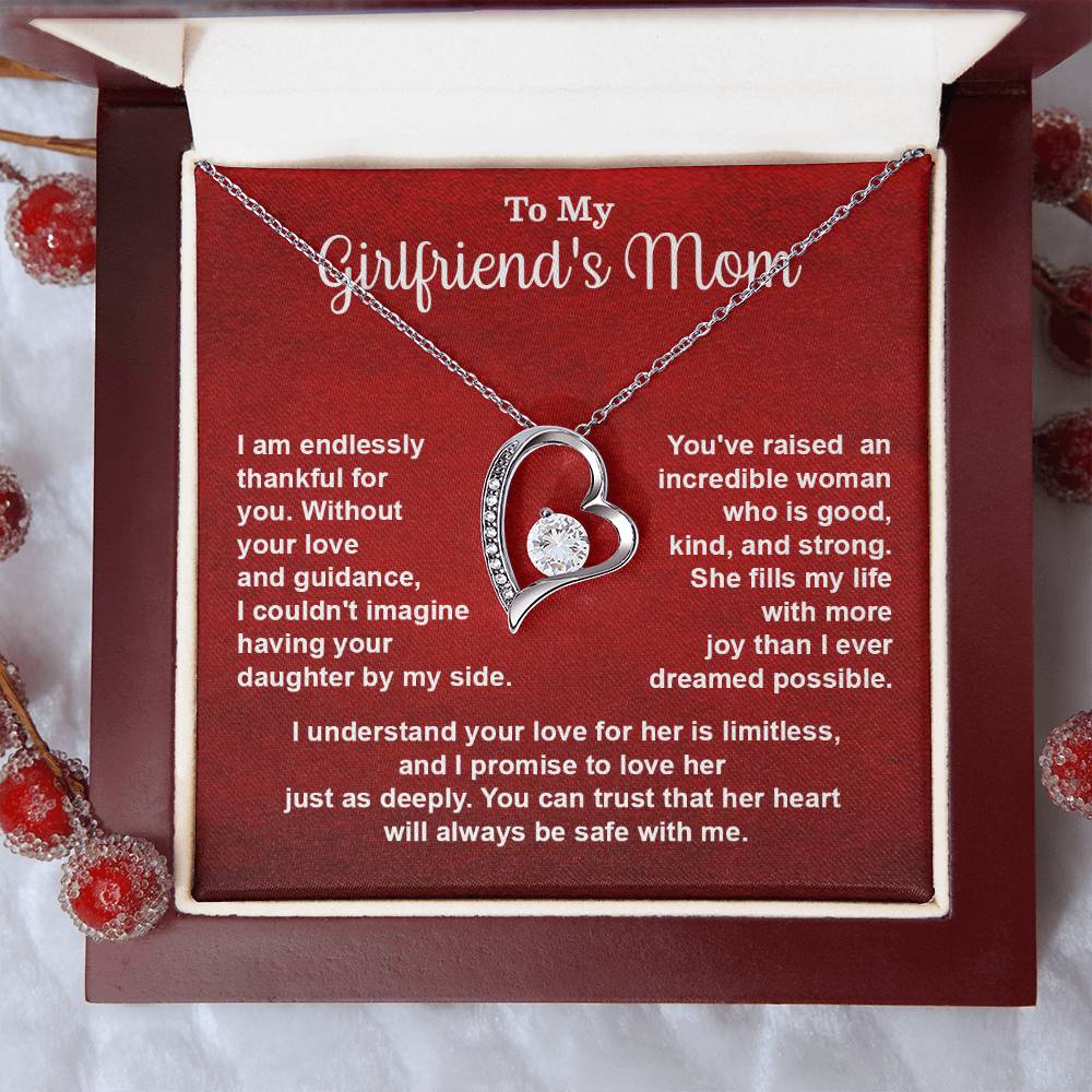 Appreciation Necklace Gift for Girlfriend’s Mother from Him