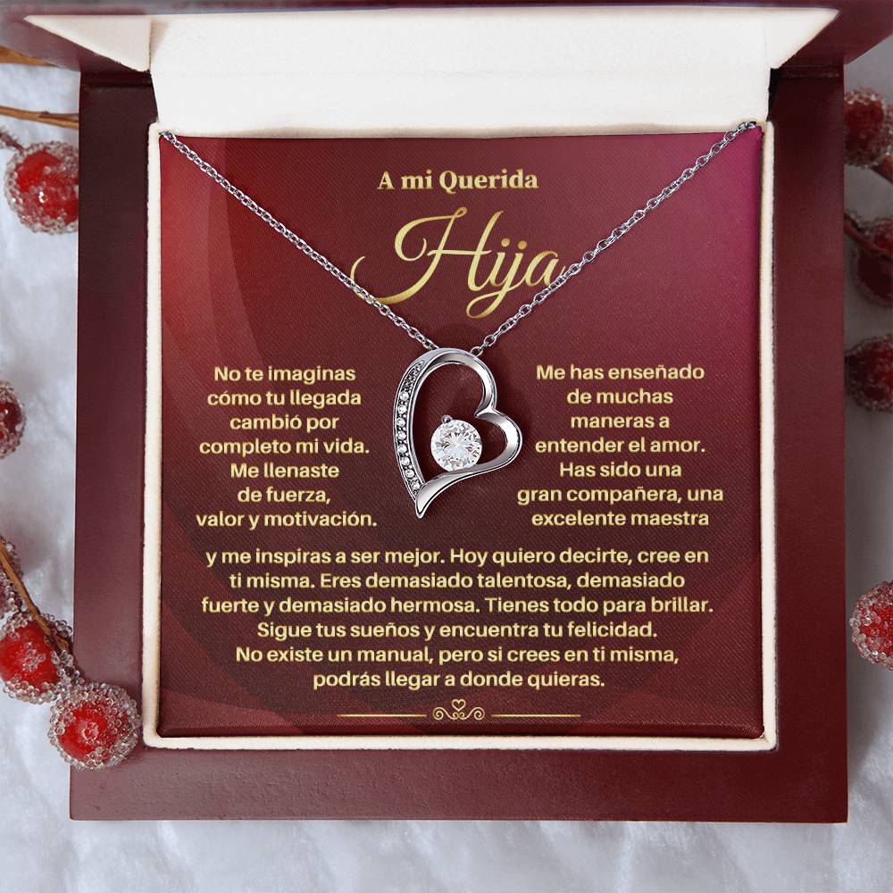 A Mi Querida Hija, No Te Imaginas Como Tu Llegada Cambio Por Completo Mi Vida.