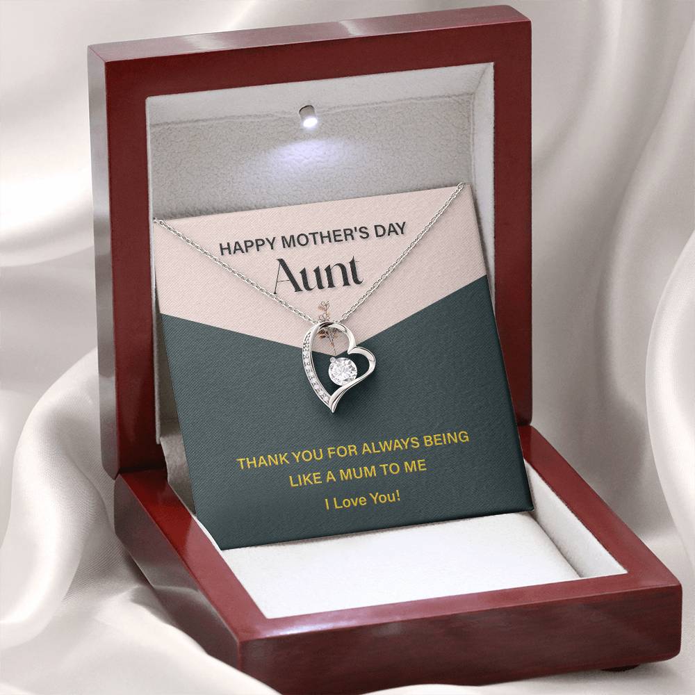 Mother’s Day Gift for Aunt – Like a Mum Necklace