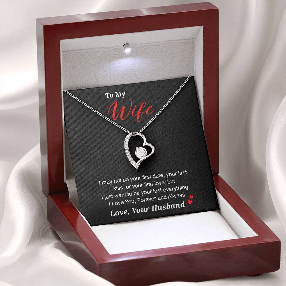 Wife Necklace Gift from Husband – Romantic Love Message