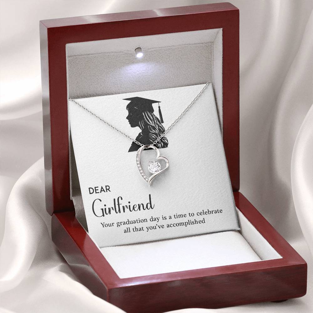 Graduation Necklace Gift for Girlfriend Achiever