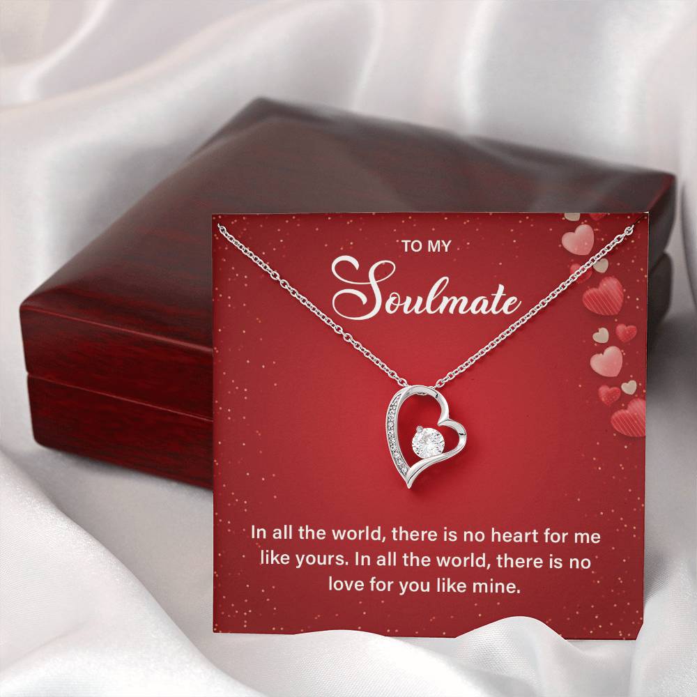 Romantic Necklace Gift for Soulmate with Gift Box