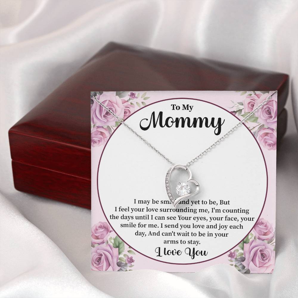 Mommy Necklace Gift from Bump with Message Card
