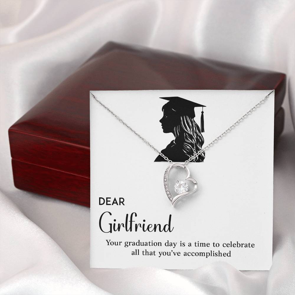 Graduation Necklace Gift for Girlfriend Achiever