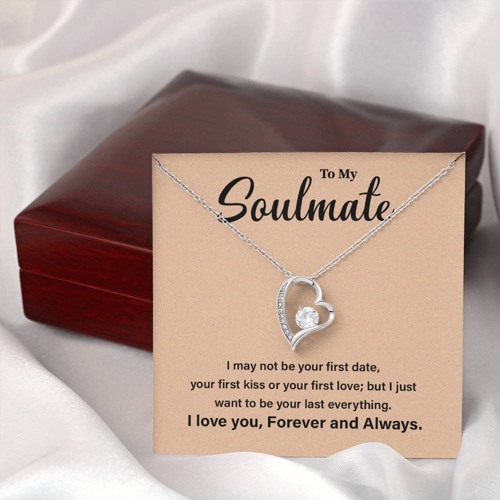 Romantic Soulmate Gift for Her with Card