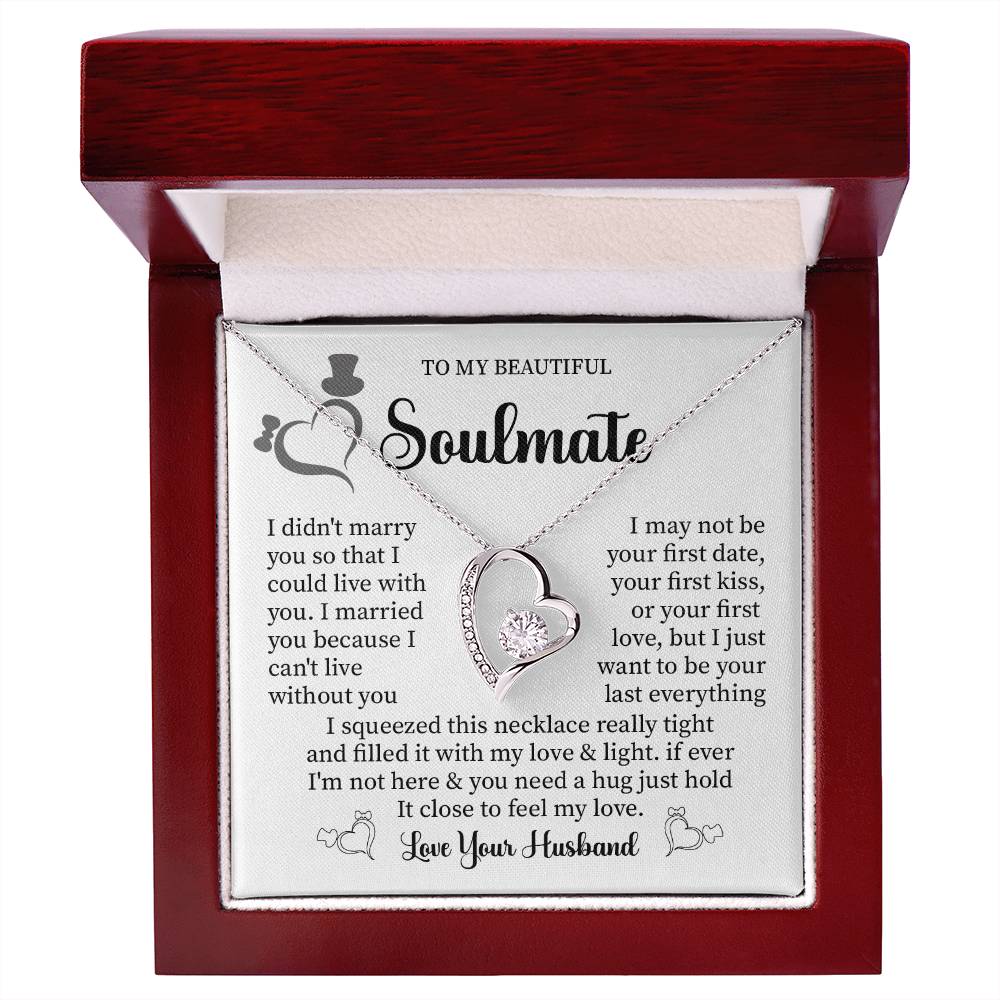 To My beautiful soulmate i didn't marry