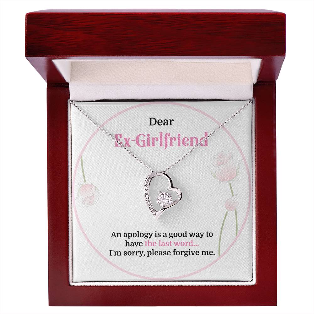 Apology Necklace for Ex-Girlfriend – I'm Sorry Gift