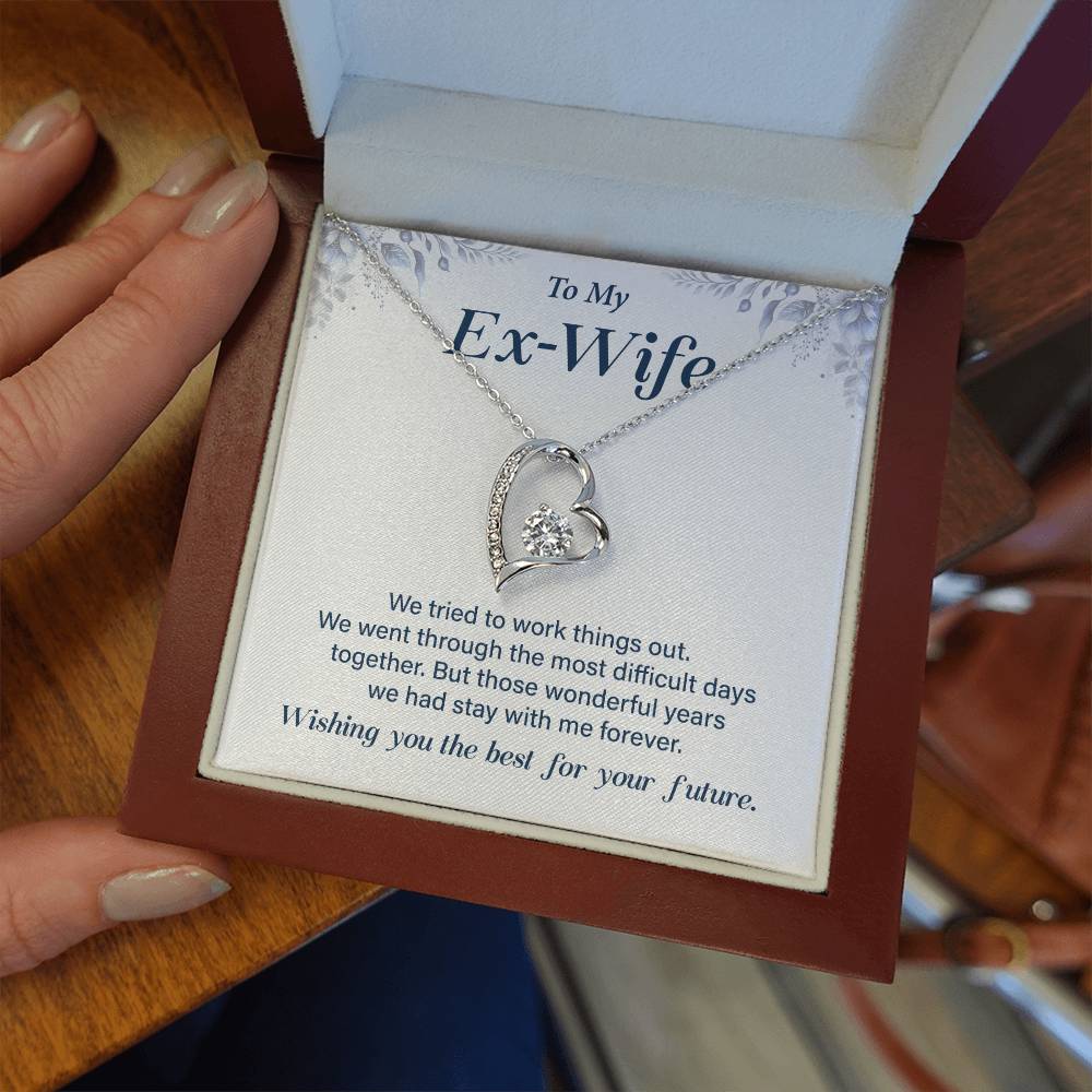Meaningful Goodbye Gift for Ex-Wife with Kind Words