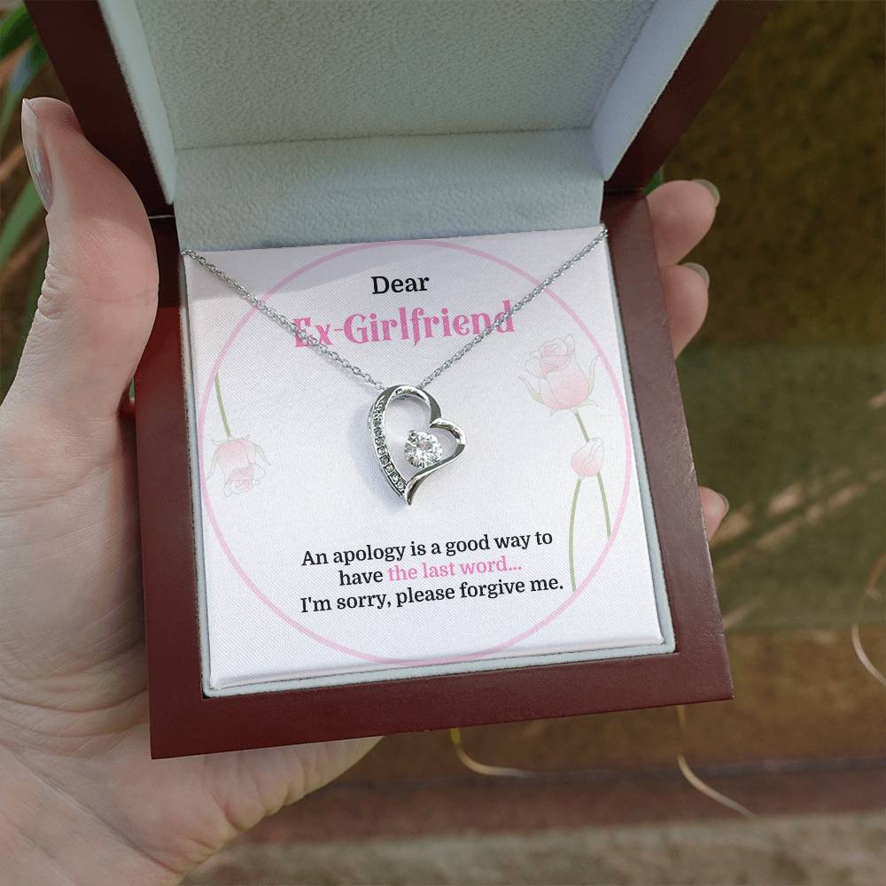 Apology Necklace for Ex-Girlfriend – I'm Sorry Gift