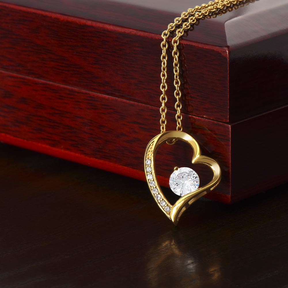 To My Beautiful Soulmate Necklace Gift- I Know I Had Found My Soulmate Upon The Day We Met, Valentine's Day Soulmate Jewelry With A Meaningful Message Card.
