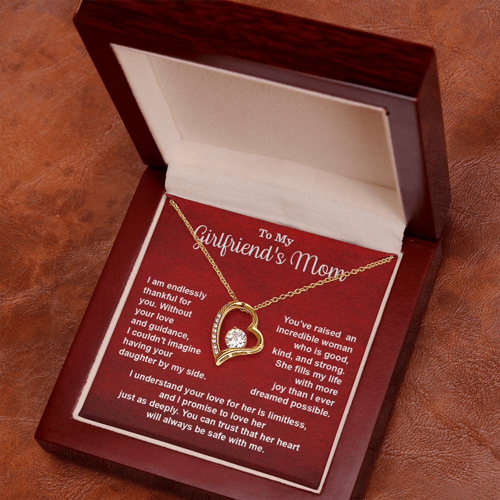 Appreciation Necklace Gift for Girlfriend’s Mother from Him