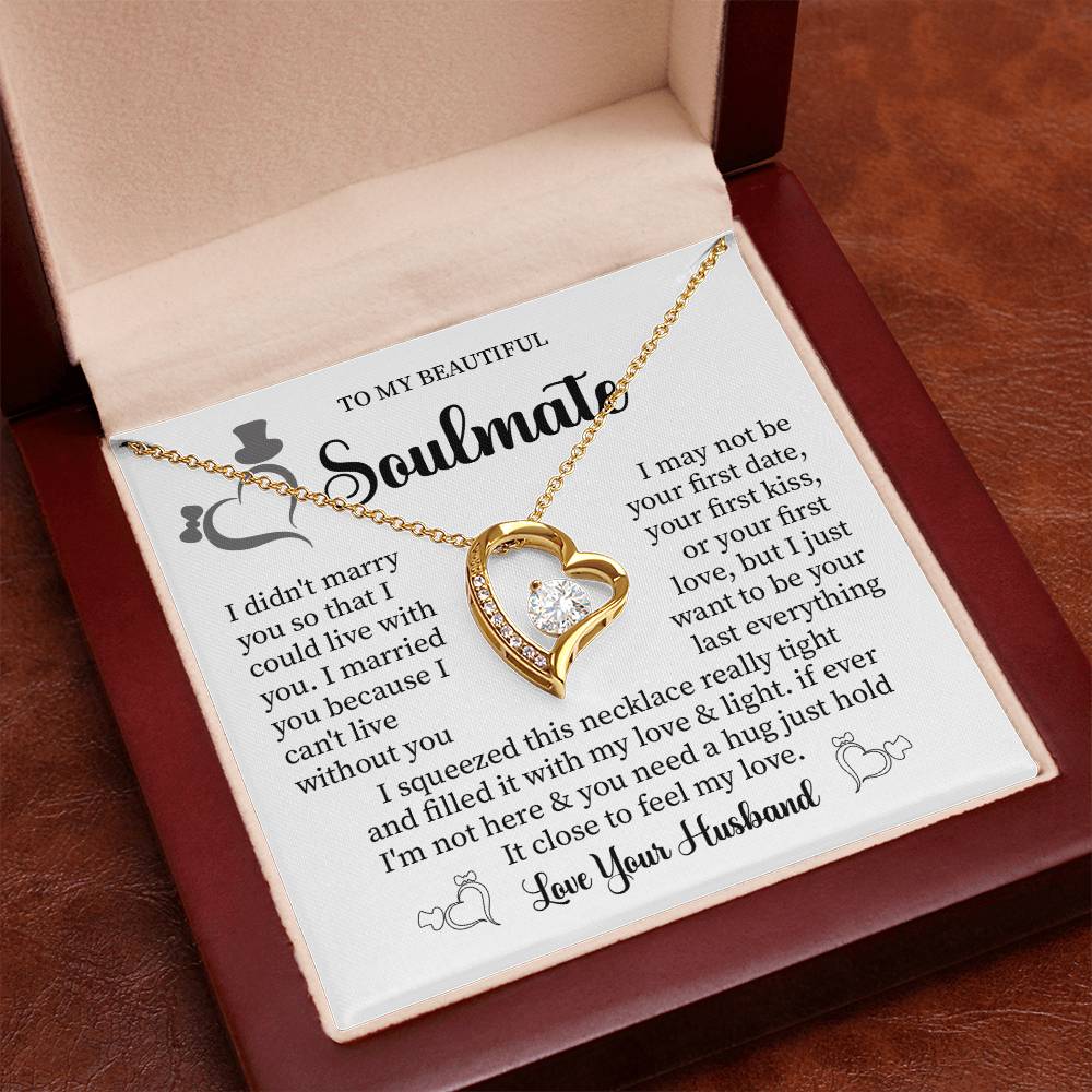 To My beautiful soulmate i didn't marry