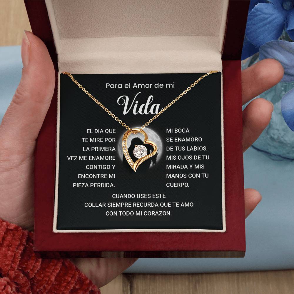 Para el Amor de Mi Vida. El Dia Que Te Mire Por La Primera Vez Me Enamore Contingo Y enconter Mi Pieza perdida.