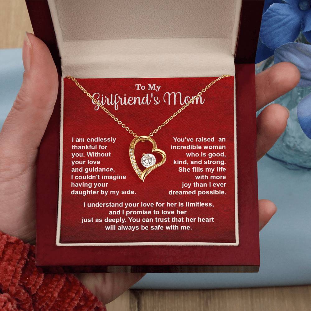 Appreciation Necklace Gift for Girlfriend’s Mother from Him