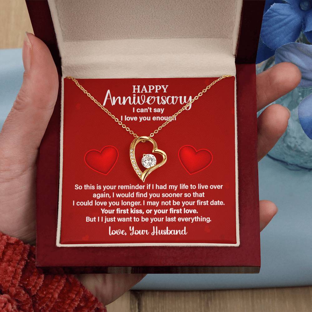 Anniversary Necklace – Promise Gift For Wife