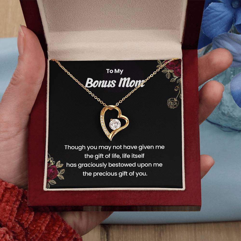 Bonus Mom Necklace Gift from Stepdaughter
