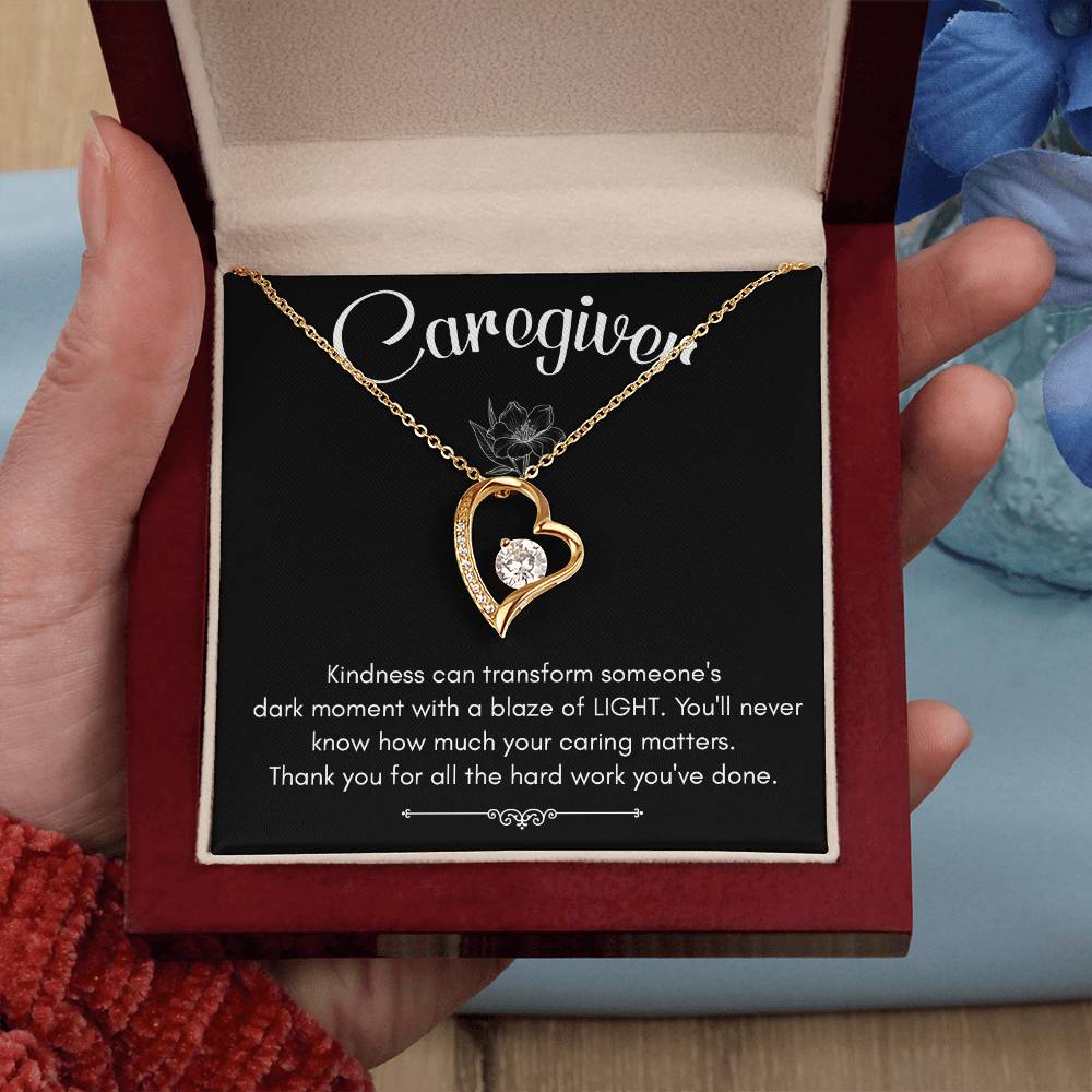 Caregiver - A Heartfelt Message Of Gratitude For Your Kindness And Dedication
