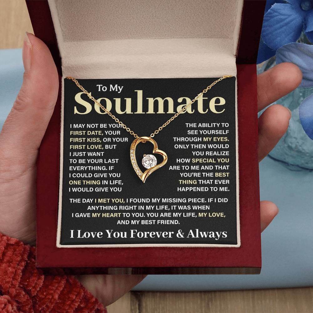 To my soulmate