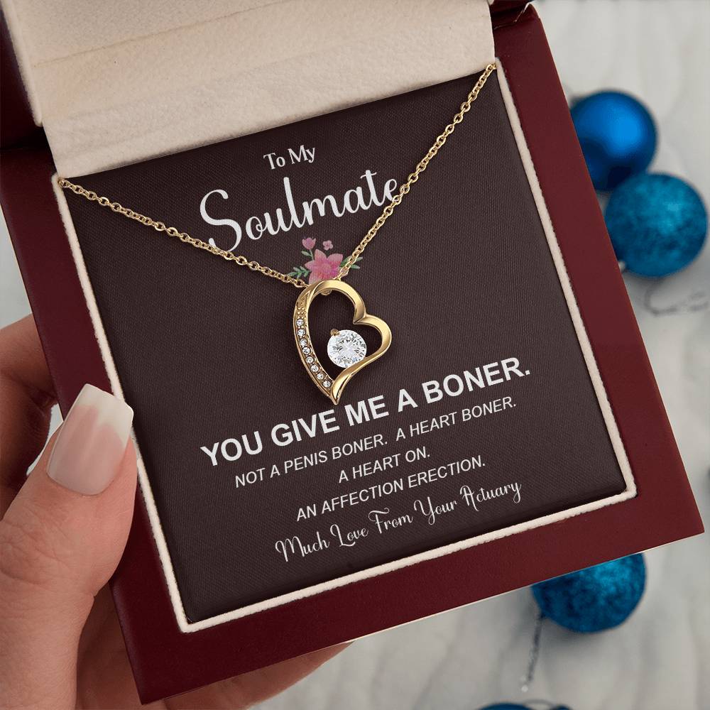 Funny Actuary Necklace Gift for Soulmate Women