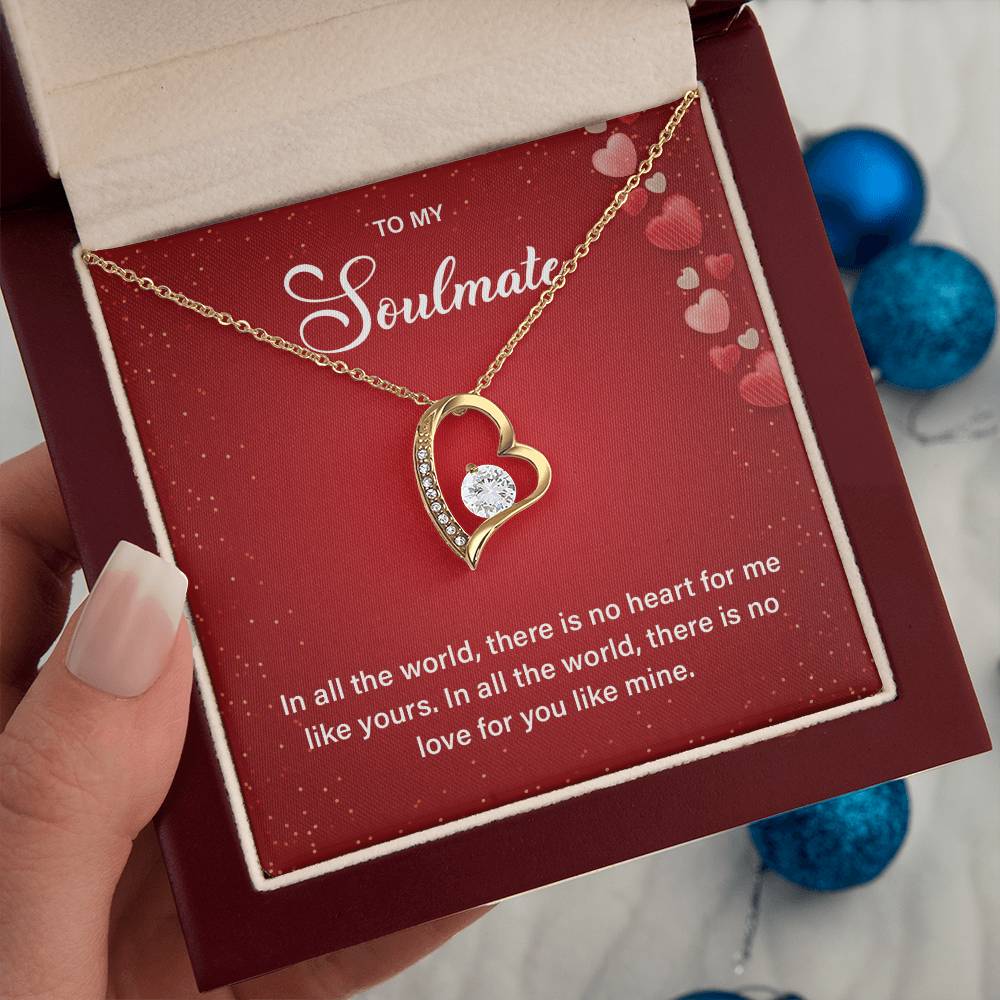 Romantic Necklace Gift for Soulmate with Gift Box