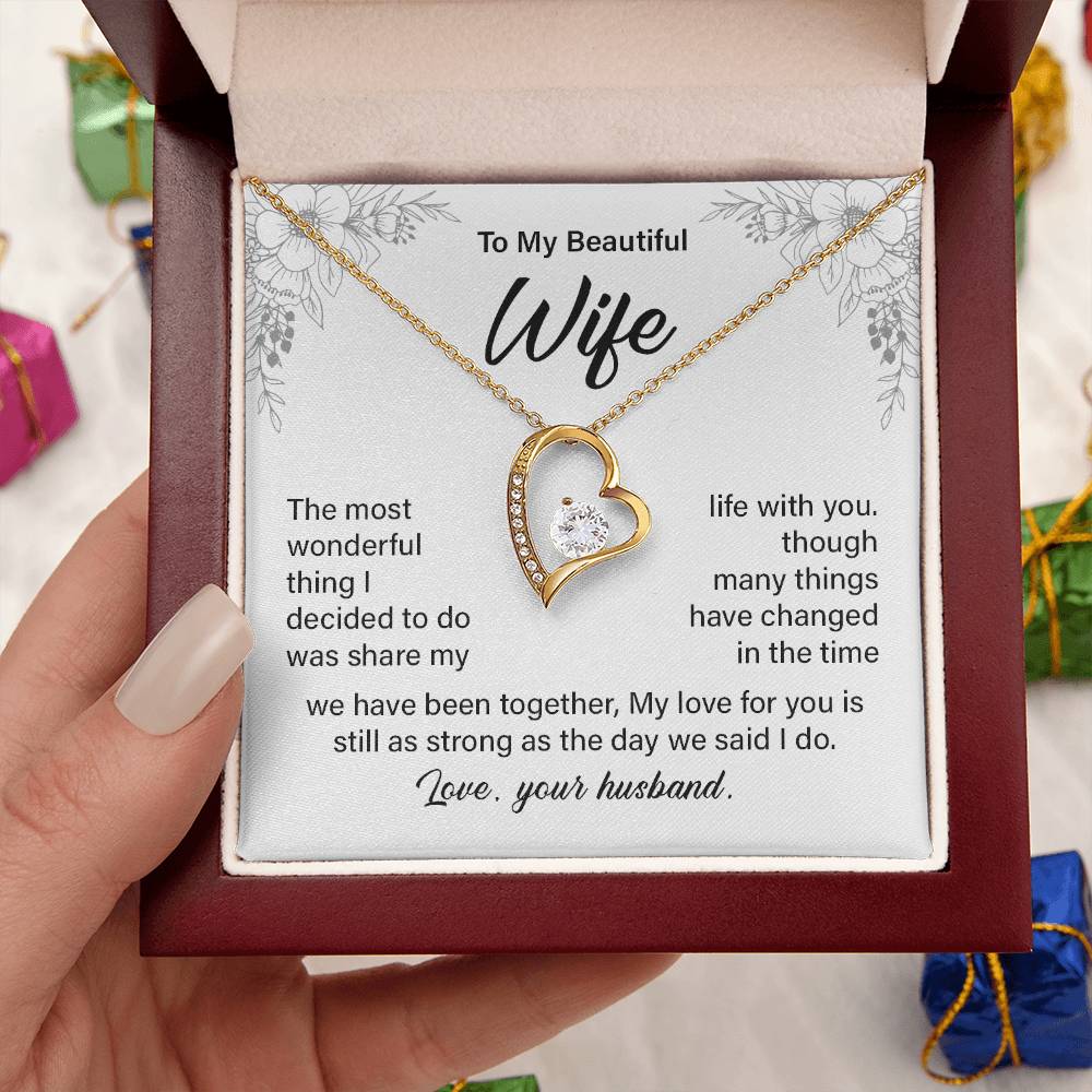 Romantic Gift for Wife from Husband with Love Note