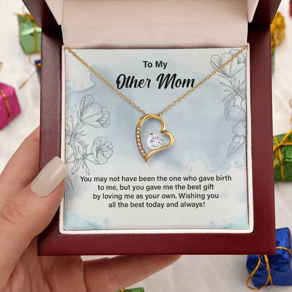 Other Mom Necklace Gift from Stepchild – Gift Box