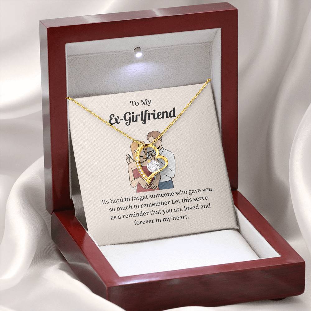 Ex-Girlfriend Necklace Gift – Heart Pendant Keepsake