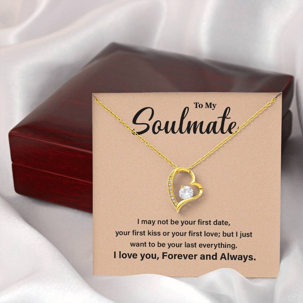 Romantic Soulmate Gift for Her with Card