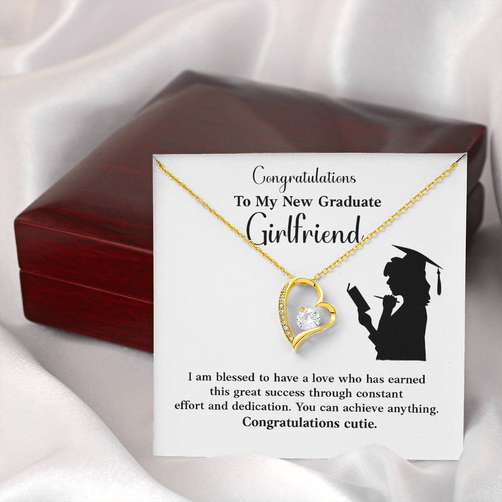Graduation Gift Necklace for Girlfriend Cutie