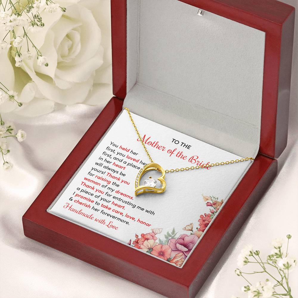 Gift for Mother of the Bride from Groom with Sentimental Card