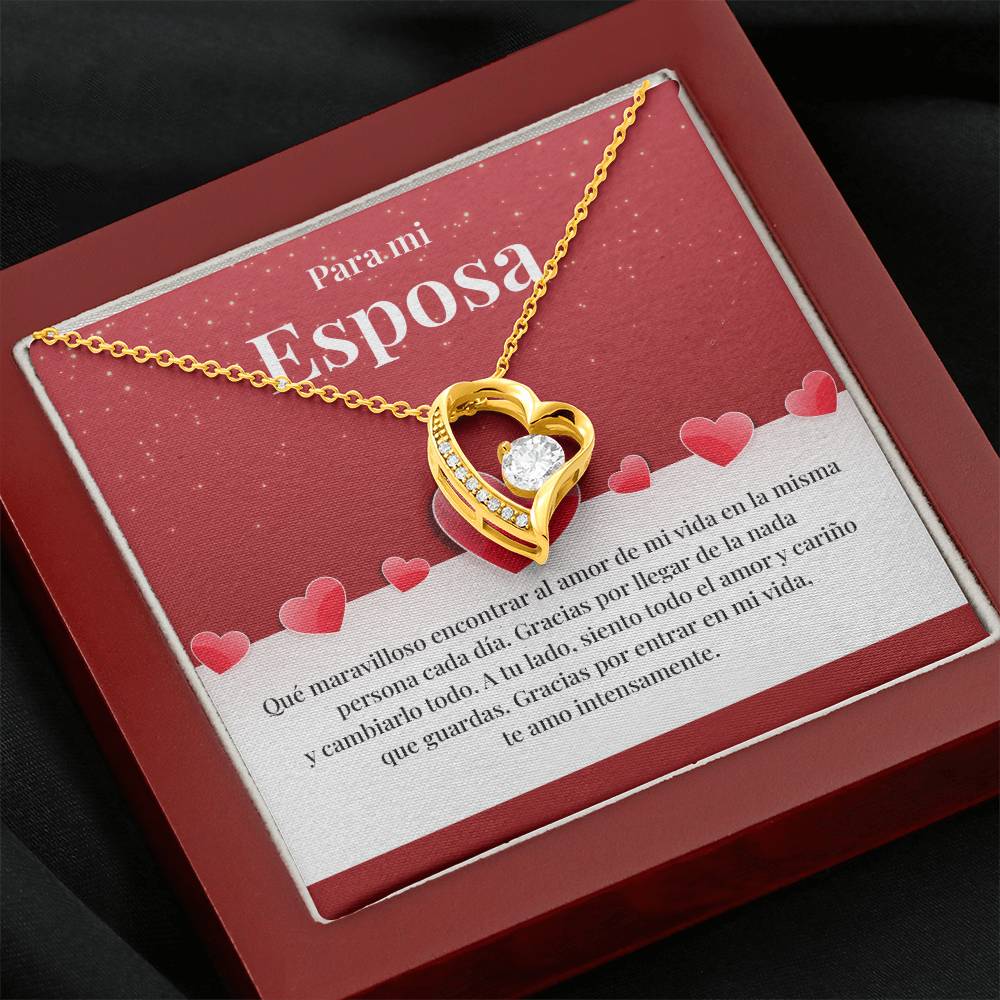 Romantic Spanish Gift for Wife with Message Card