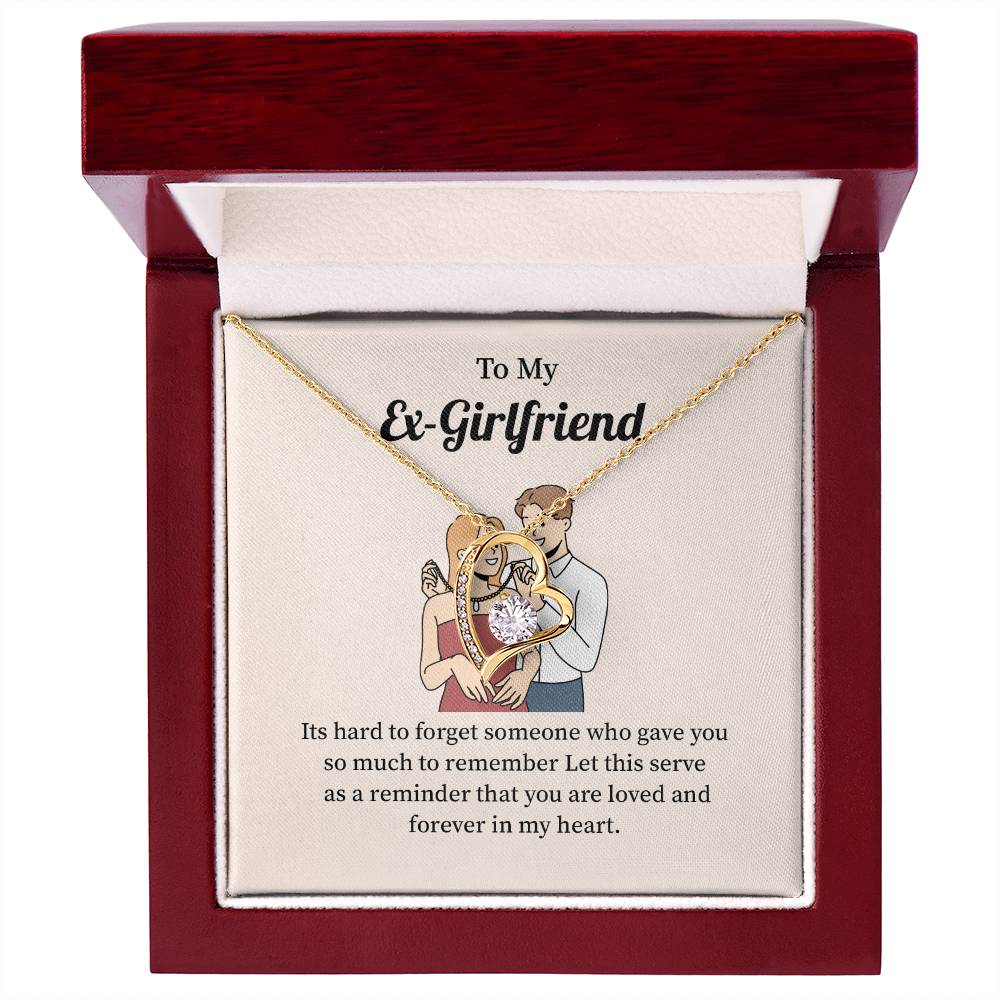 Ex-Girlfriend Necklace Gift – Heart Pendant Keepsake