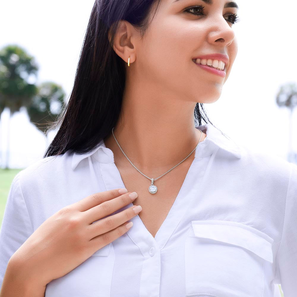 18th Birthday Round Pendant Necklace – Gift Boxed