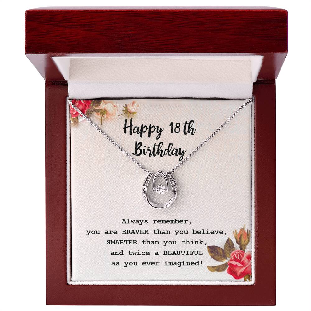 Gift for 18th Birthday Girl – With Message Card