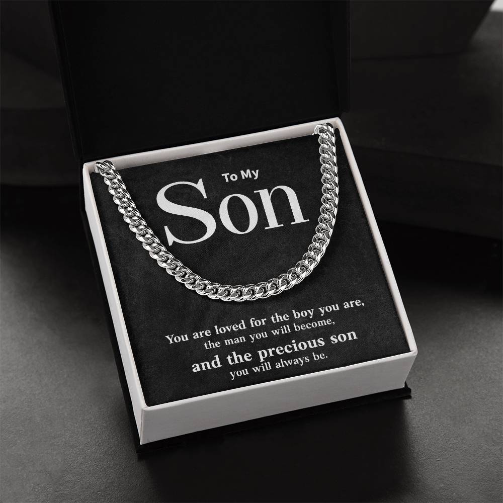 Inspirational Gift for Son From Parents With Message Card