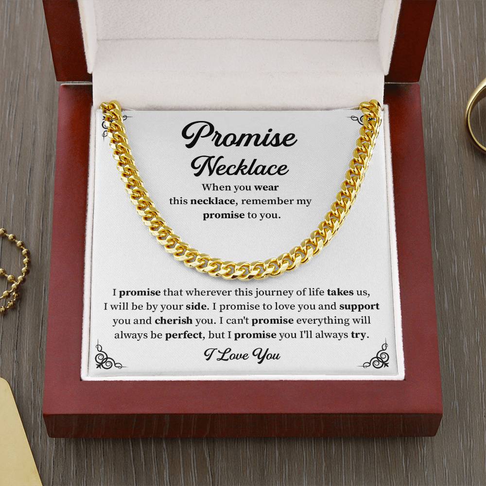 Promise Necklace Gift For Husband