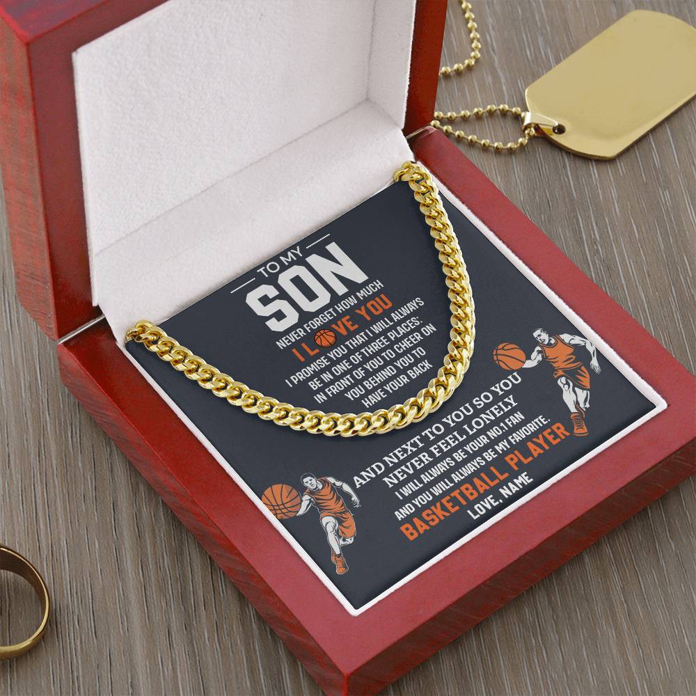 Motivational Necklace Gift for Nephew with Card