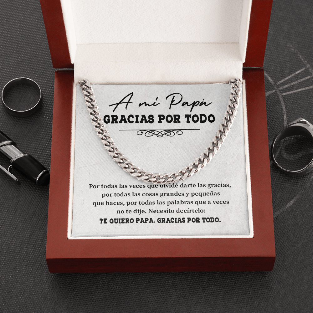 A Mi Papá Gracias por Todo Te Quiero Siempre