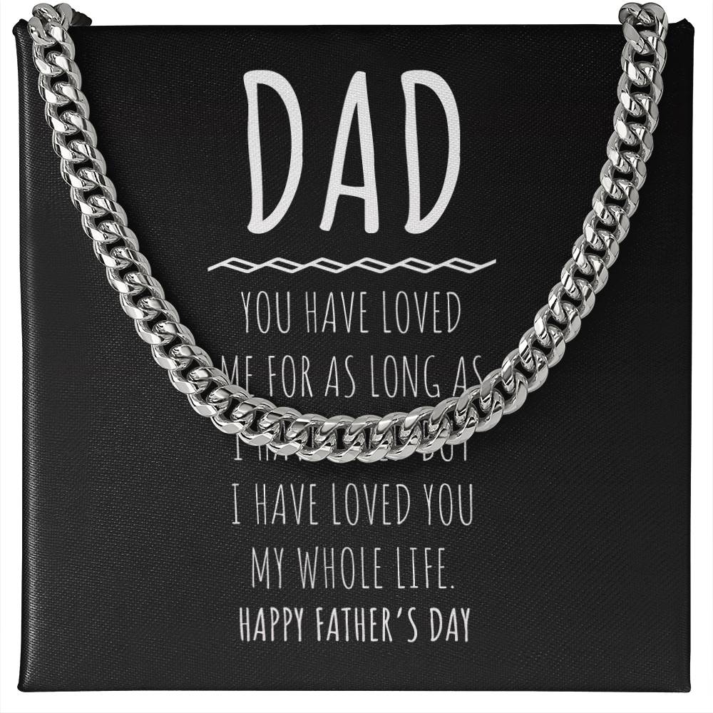 Father’s Day Gift for Dad from Son or Daughter with Sentimental Message