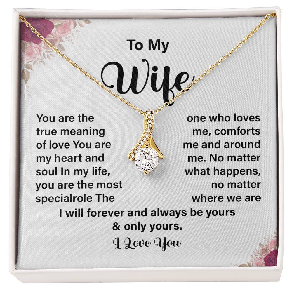 Wife Gift from Husband – Romantic Message Card Box